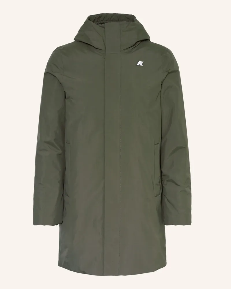 K-Way Daunenparka Thomas gruen Oliv