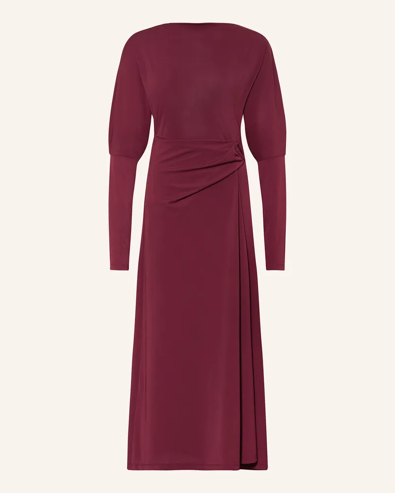 Ted Baker Kleid Ralhaa In Wickeloptik rot Dunkelrot