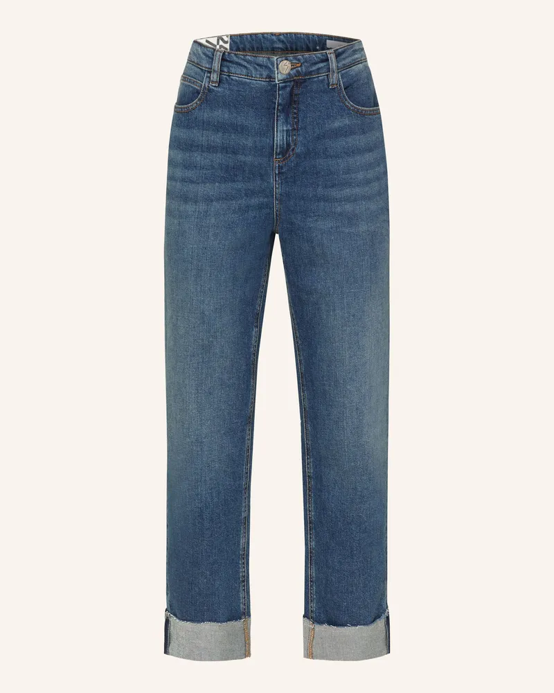 OPUS 7/8-Jeans Lani Turn Up blau 70260