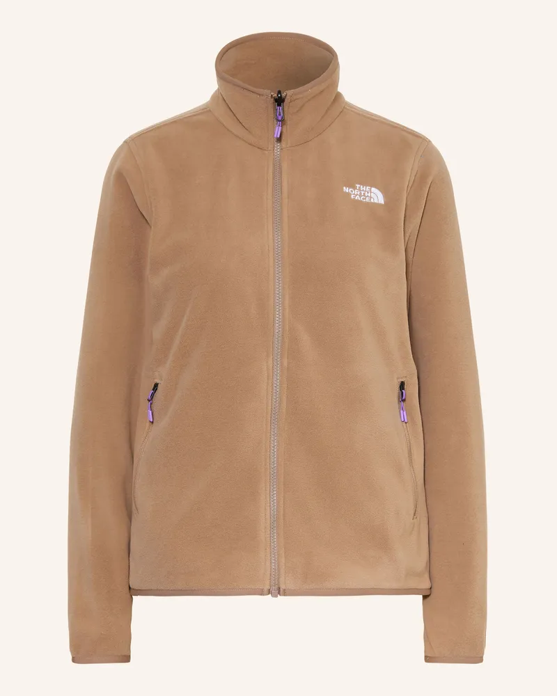 The North Face Fleecejacke Glacier braun Hellbraun