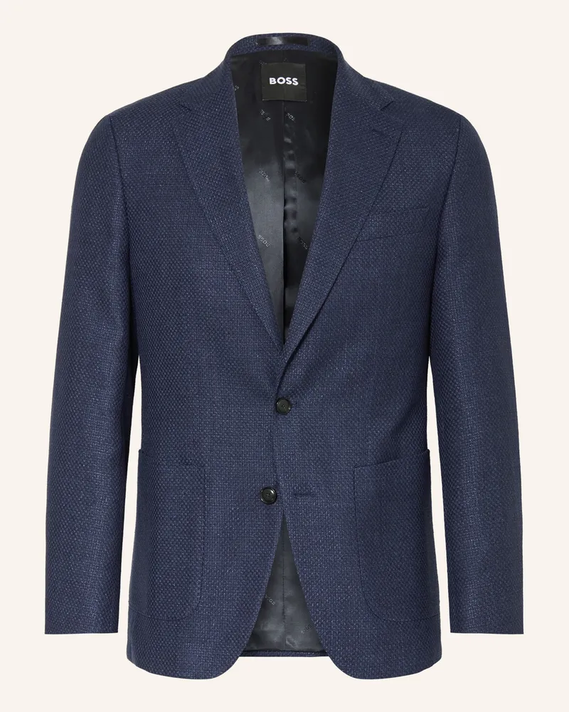 HUGO BOSS Sakko Hutson Extra Slim Fit blau Dunkelblau