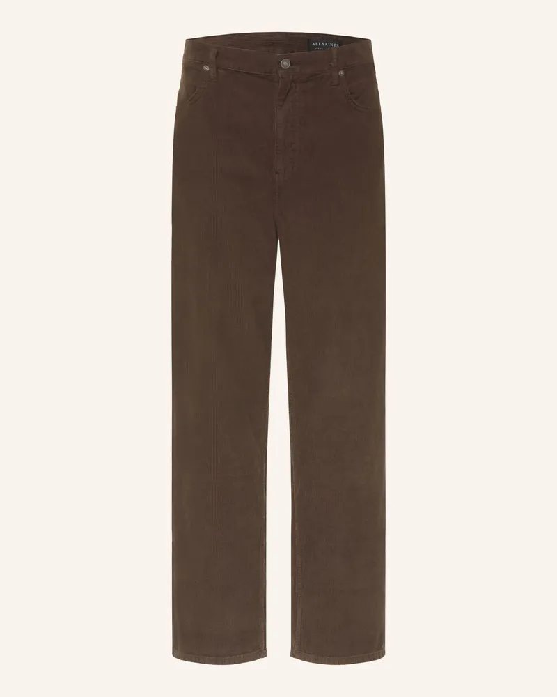 AllSaints Cordhose Rivet Regular Fit braun Braun