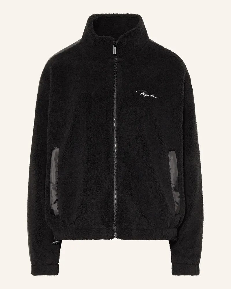 PEGADOR Teddyfell-Jacke TAMSIN Schwarz