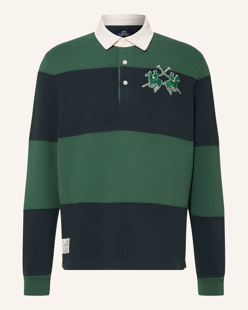 La Martina Rugbyshirt gruen Grün