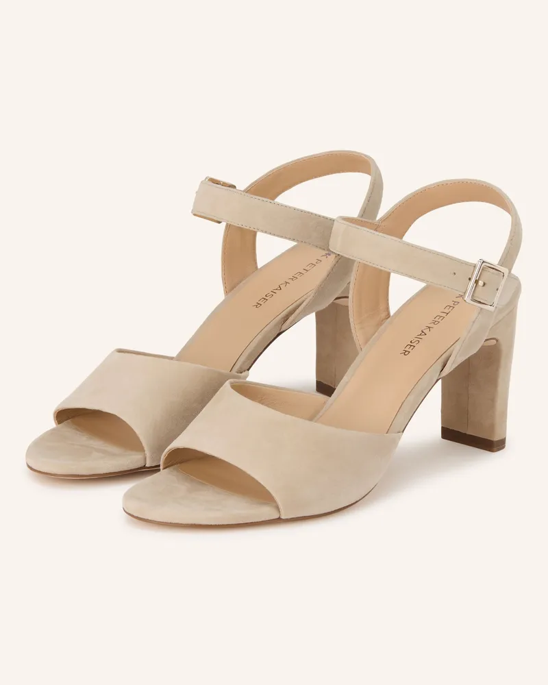 Peter Kaiser Sandaletten beige Beige