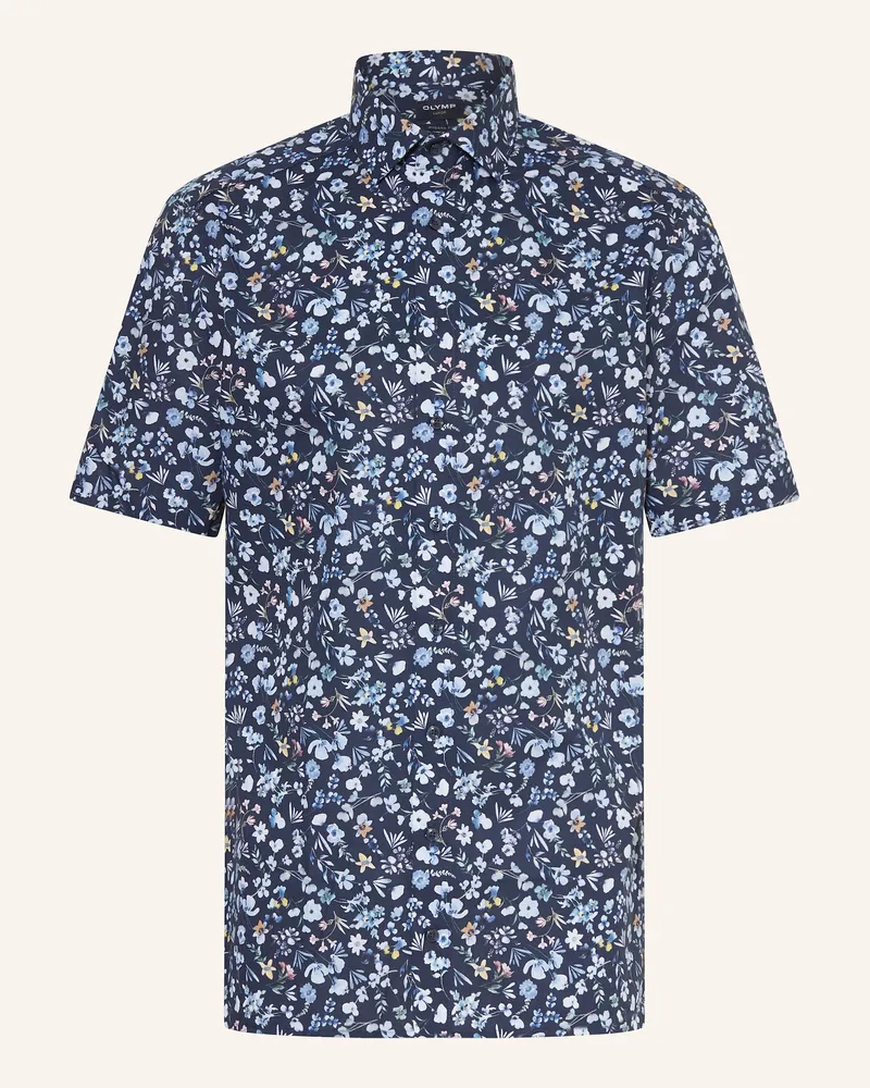 Olymp Kurzarm-Hemd Luxor modern fit Dunkelblau