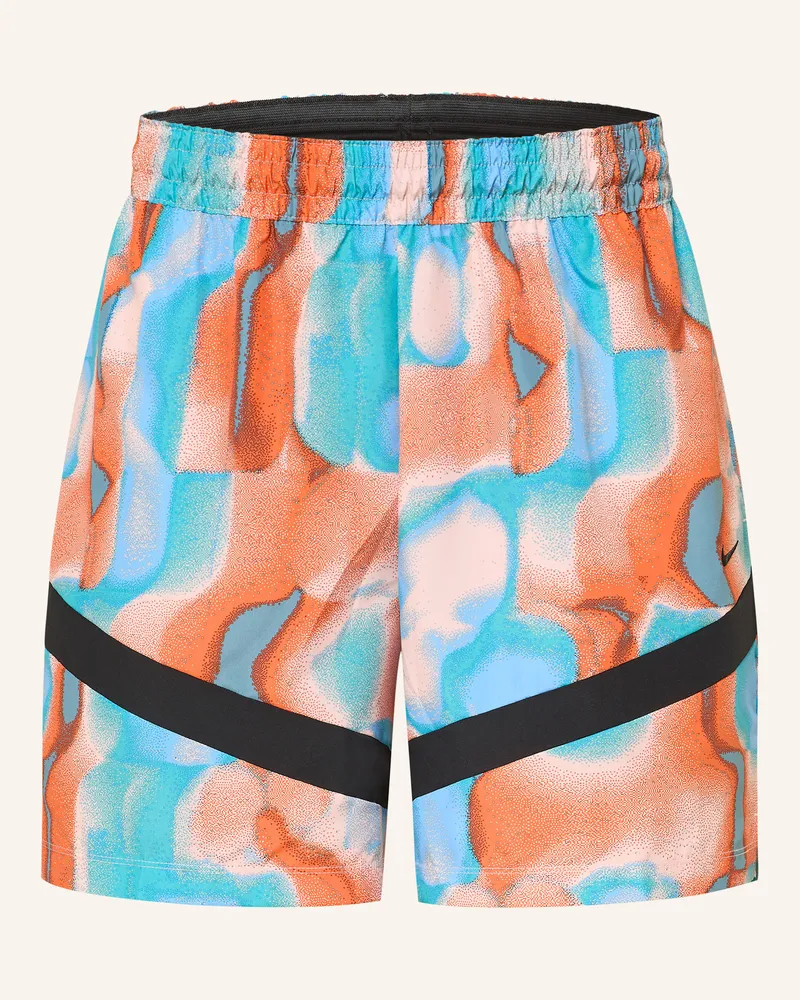 Nike Basketballshorts ICON WVN 6IN Orange