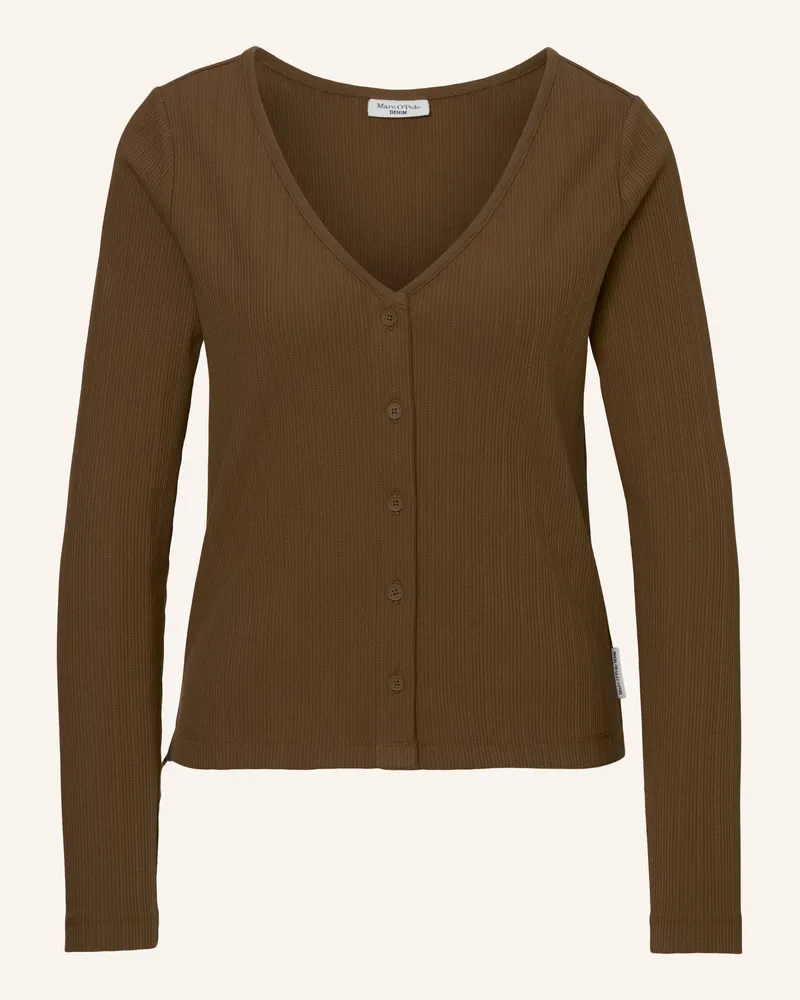 Marc O'Polo Top braun Braun