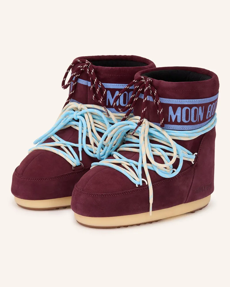 Moon Boot Moon Boots Icon Low rot Lila