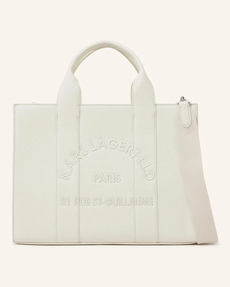Karl Lagerfeld Handtasche Weiss