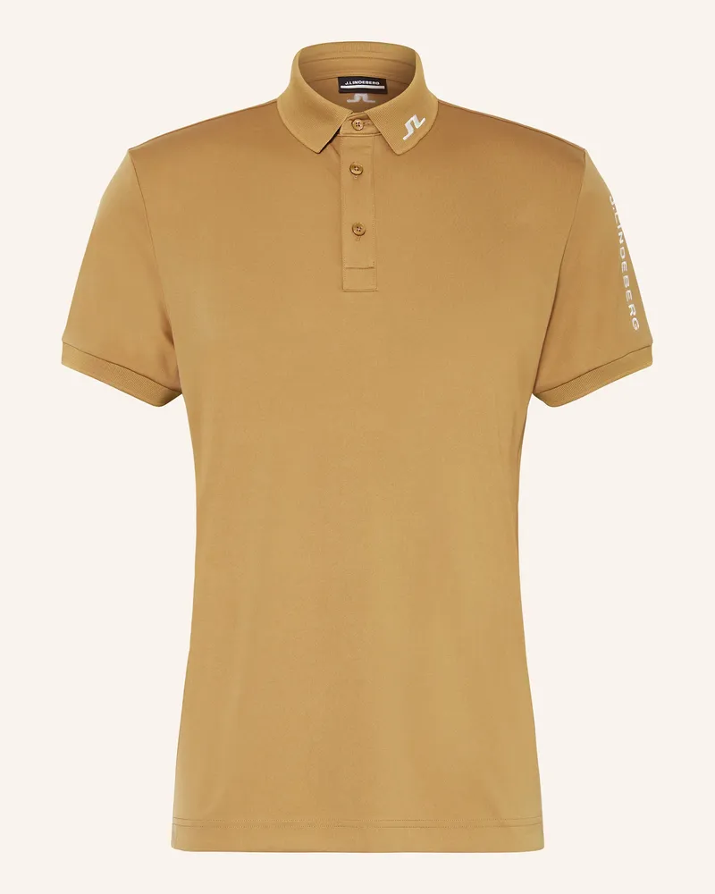 J.Lindeberg Funktions-Poloshirt Braun