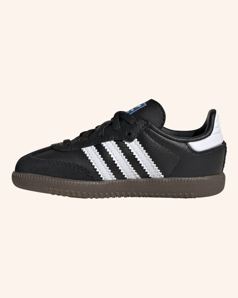 adidas SAMBA OG COMFORT CLOSURE ELASTIC LACE KIDS SCHUH Weiss