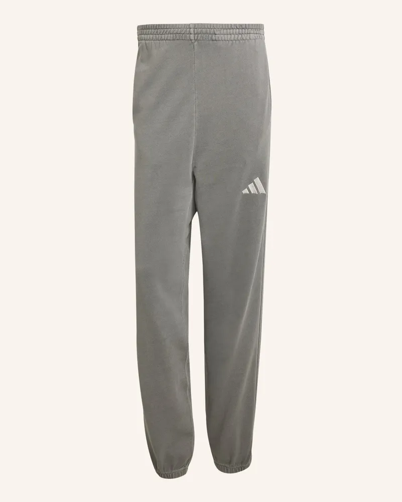 adidas ALL SZN FRENCH TERRY WASHED LOOSE HOSE Schwarz