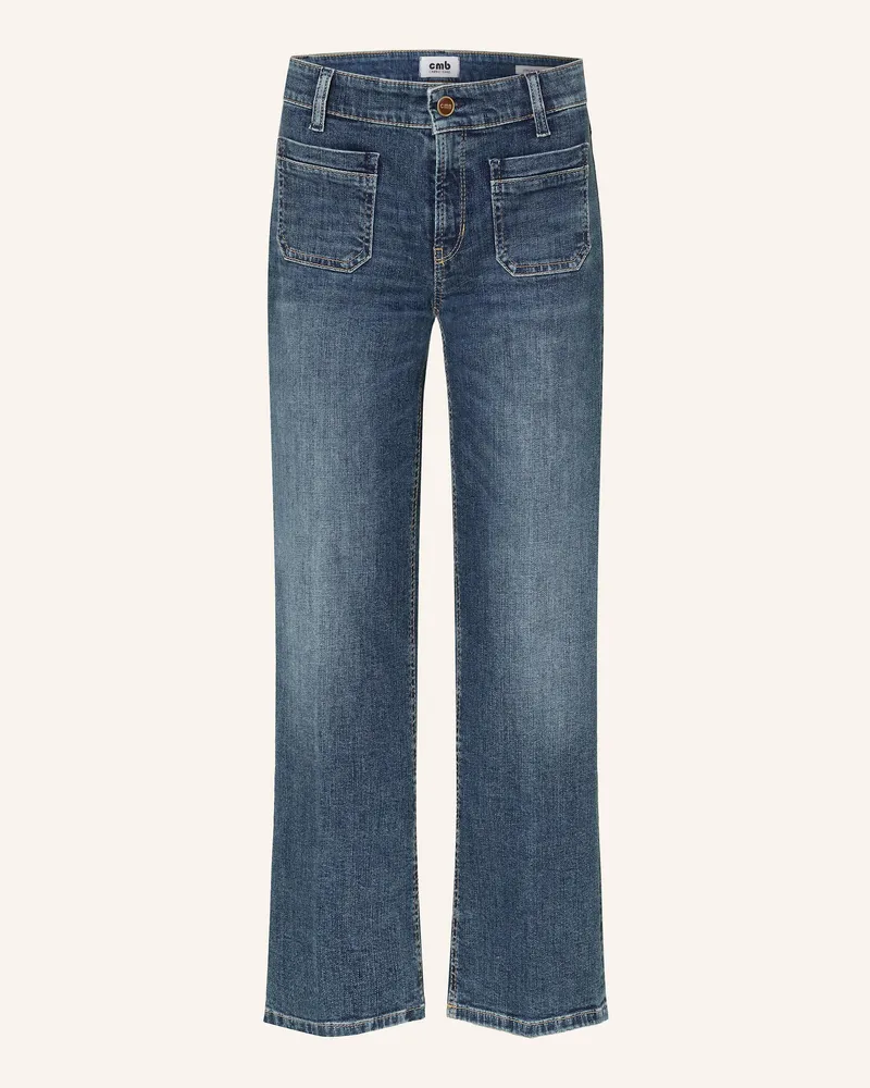 Cambio Wide Leg Jeans Tess blau 5243