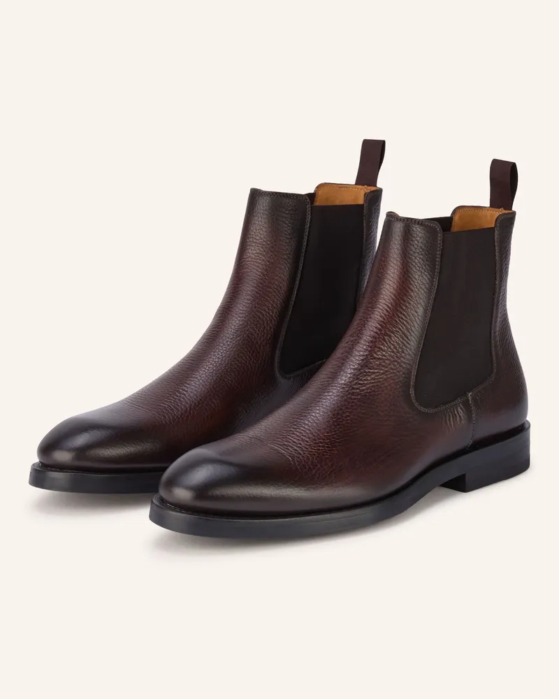 Magnanni Chelsea-Boots Rugoarcade braun Dunkelbraun