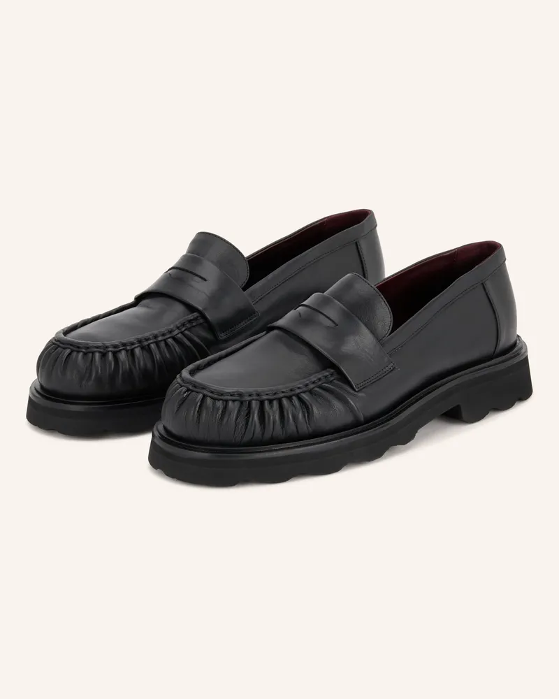 POMME D'OR Penny-Loafer Nicky schwarz Schwarz