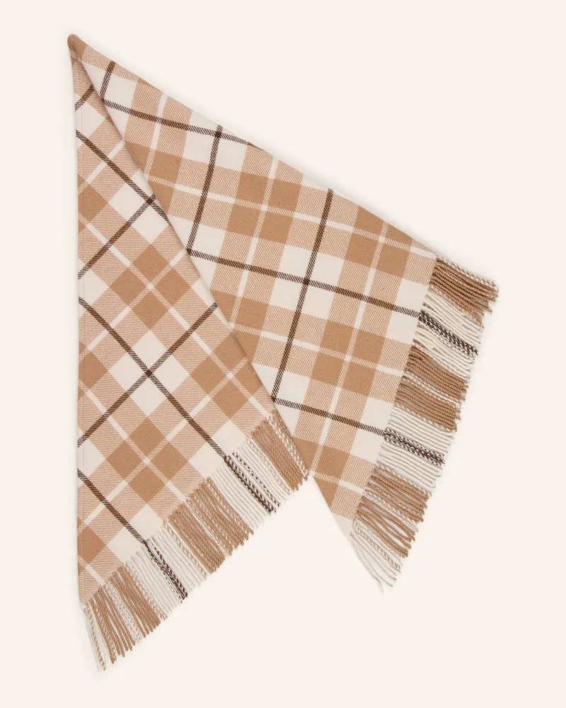 Max Mara Cashmere-Schal Aumido beige Creme