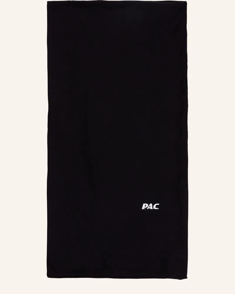 P.A.C. Multifunktionstuch Twisted Fleece schwarz Schwarz