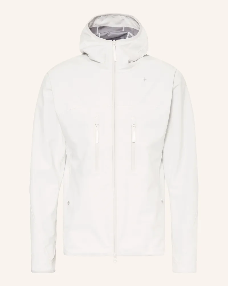 Stone Island Jacke Stellina weiss Hellgrau
