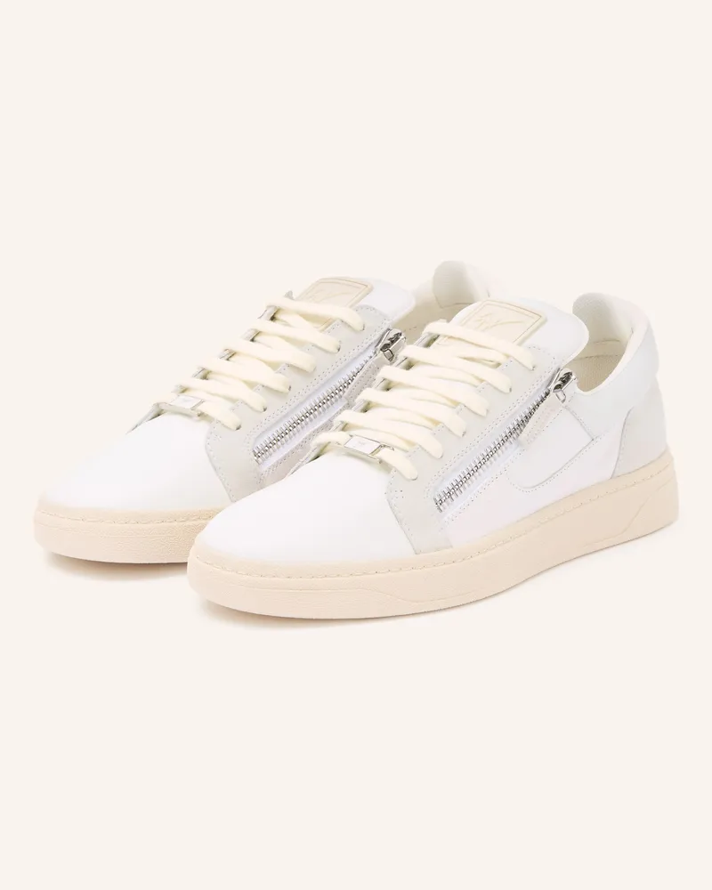 Giuseppe Zanotti Sneaker Birel weiss Ecru