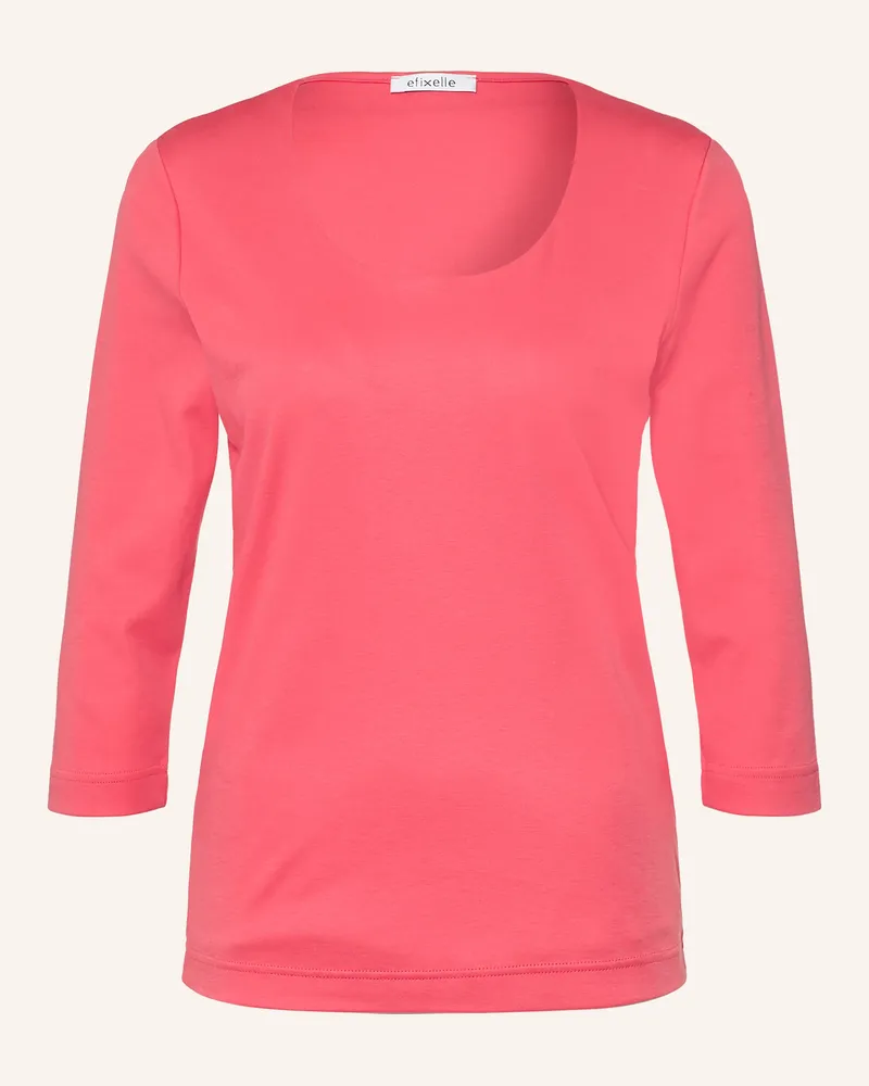 Efixelle Shirt Mit 3/4-Arm pink Pink