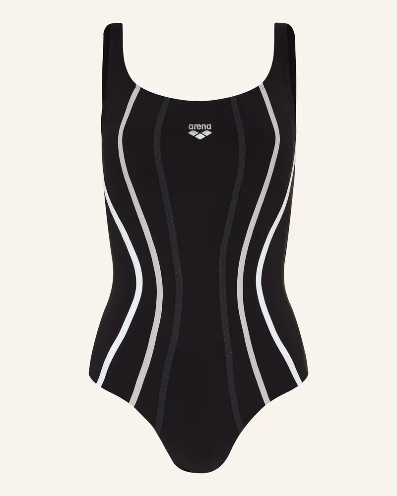 Arena Shape-Badeanzug SOFIA mit UV-Schutz Schwarz