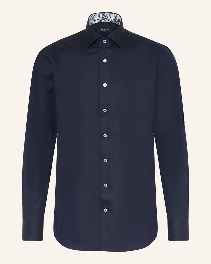 Olymp Hemd tailored fit Dunkelblau