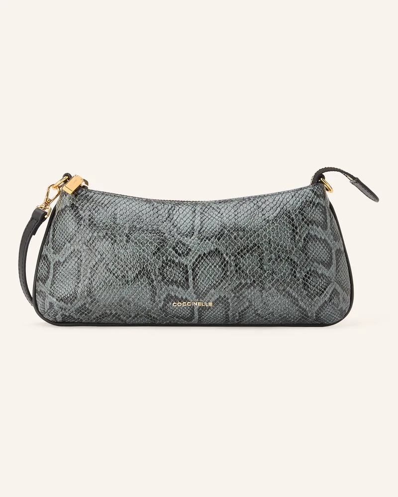Coccinelle Schultertasche grau Grau