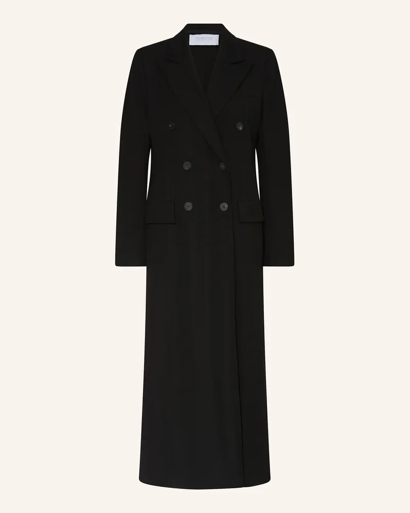 Harris Wharf London Mantel Schwarz