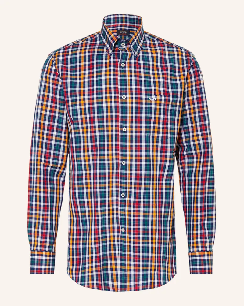 Paul & Shark Hemd Slim Fit Dunkelblau