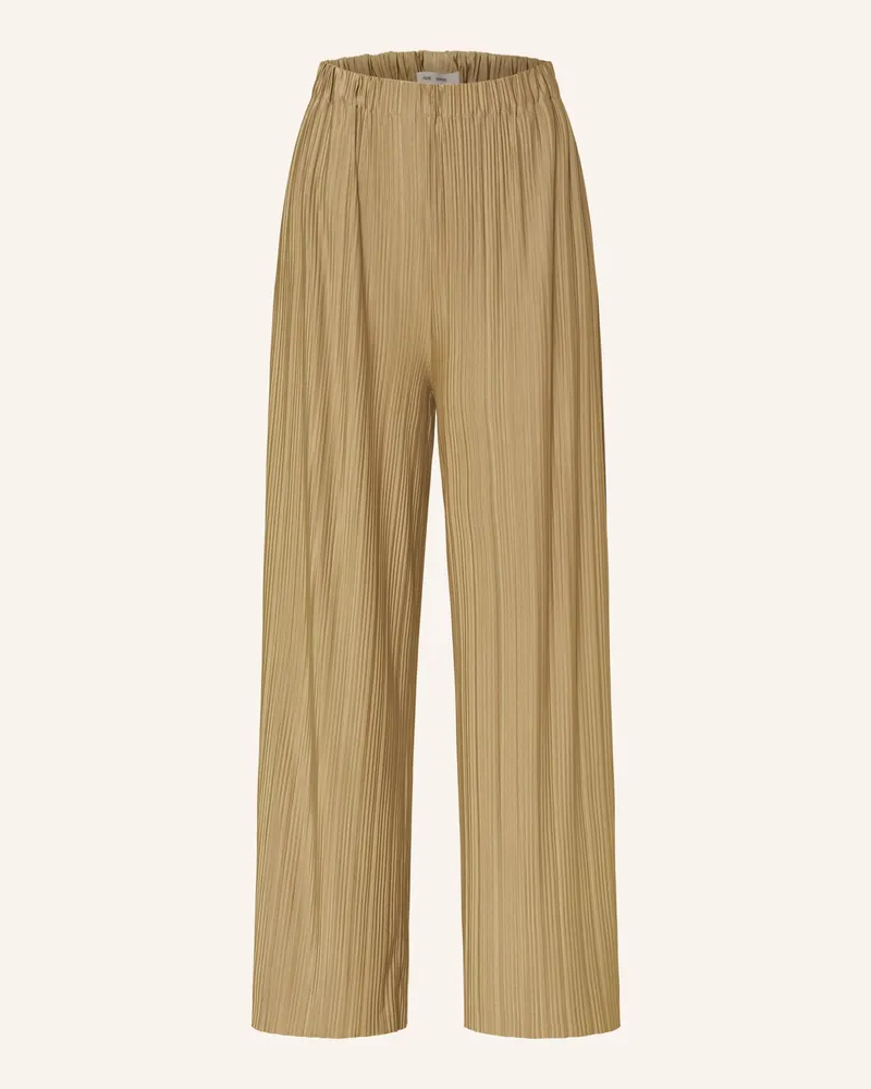 Samsøe & Samsøe Plisseehose UMA Oliv