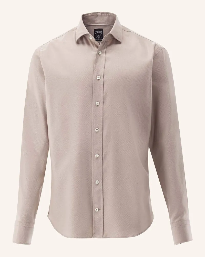van Laack Hemd Slim Fit Beige