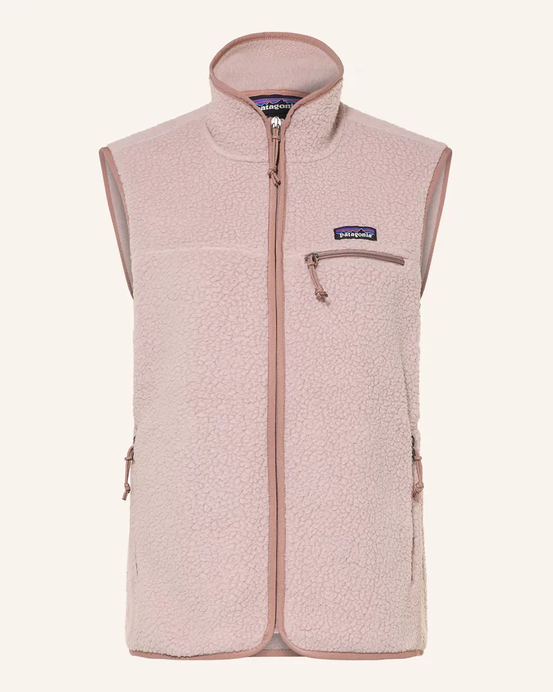 Patagonia Fleeceweste Retro Pile rosa Rosé