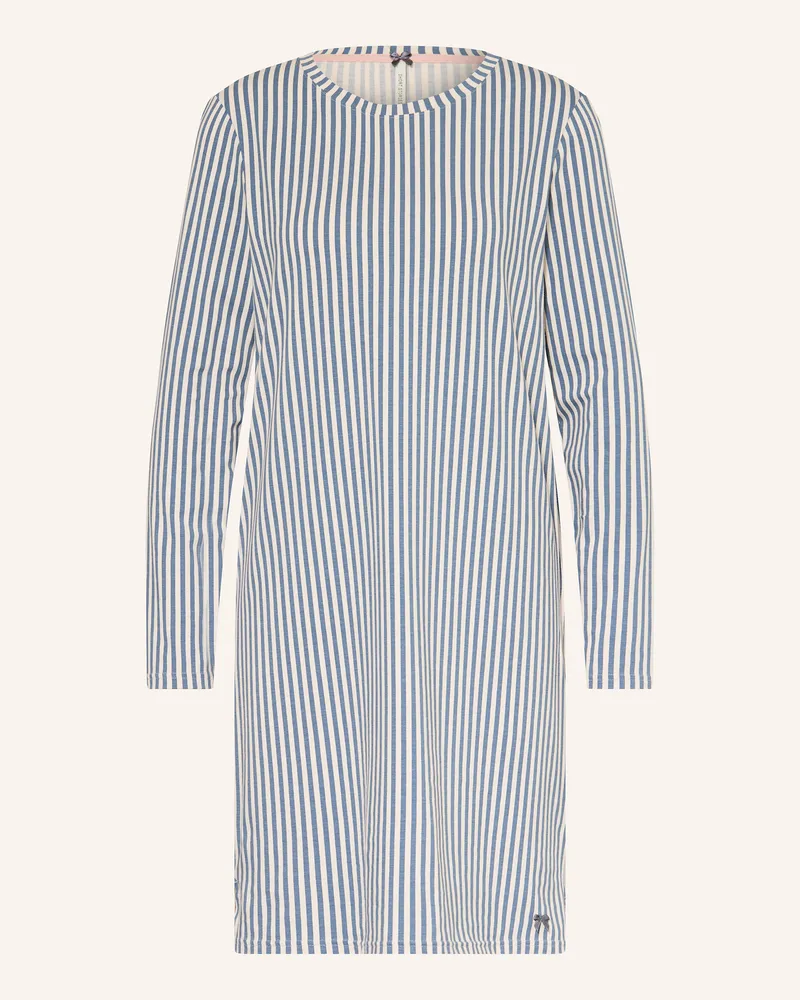 Short Stories Nachthemd Blaugrau