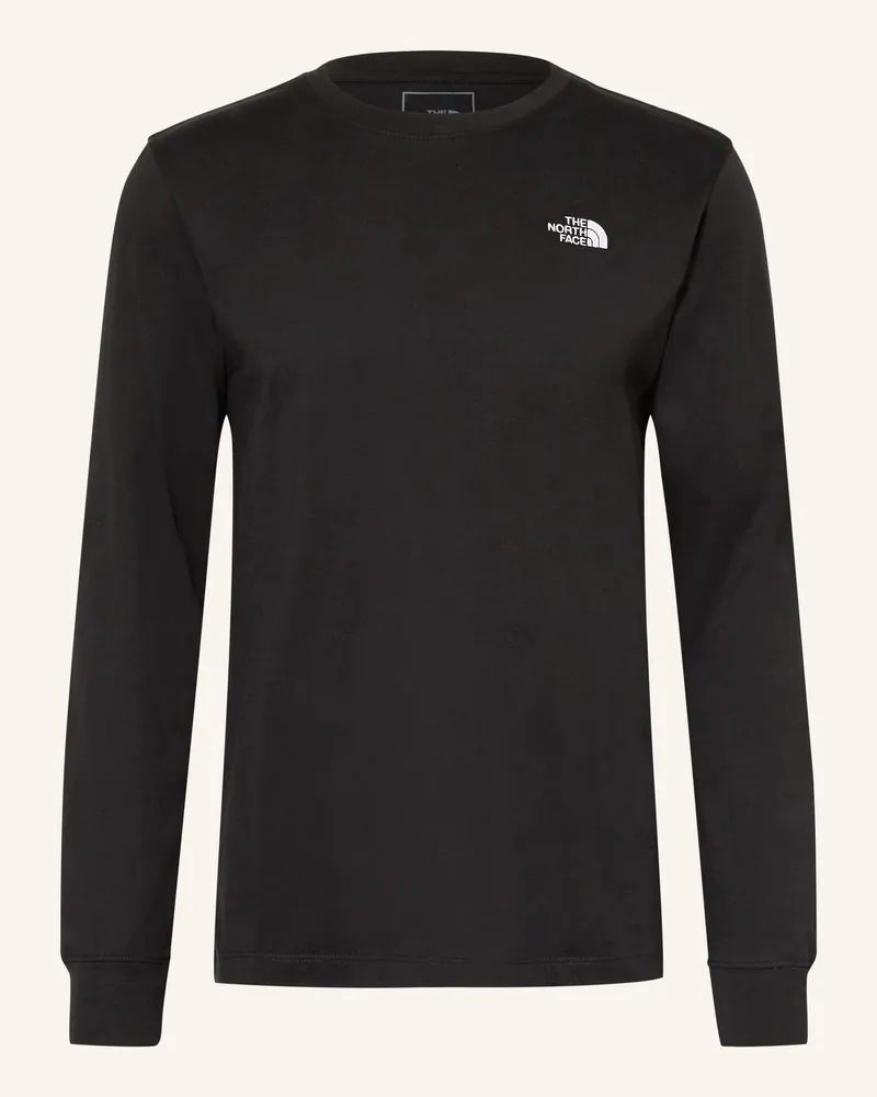 The North Face Longsleeve Evolution Simple Dome schwarz Schwarz