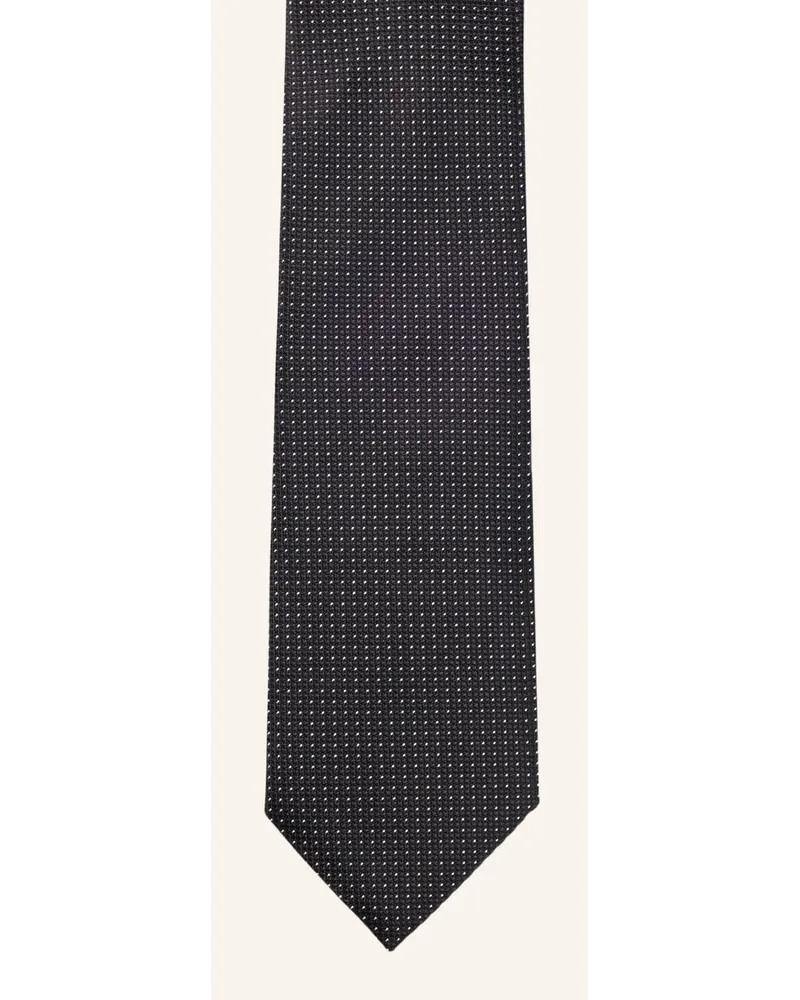 HUGO BOSS Krawatte H-TIE 7,5 CM-222 Schwarz