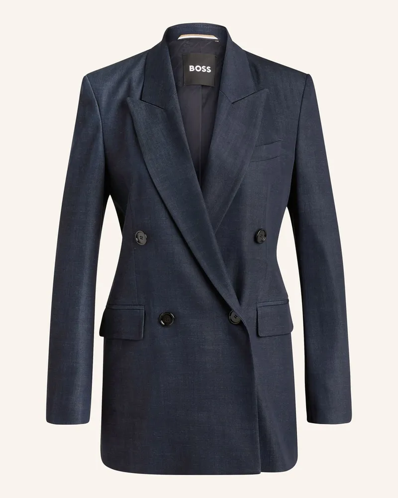 HUGO BOSS Longblazer JALETO Blau