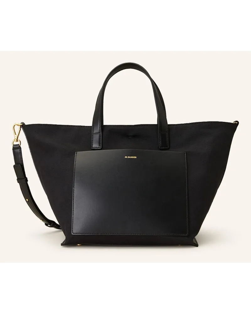 Jil Sander Shopper Schwarz