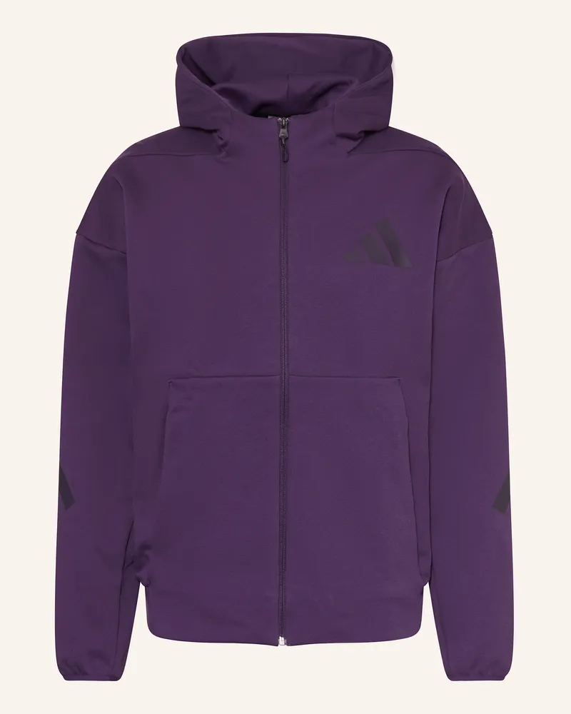 adidas Sweatjacke Z.N.E. lila Dunkellila