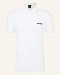 HUGO BOSS Funktions-Poloshirt PADDYTECH Weiss