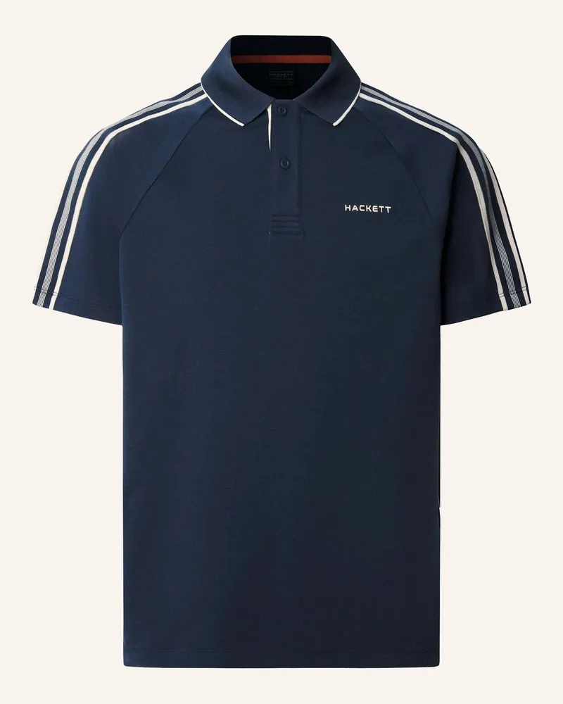 Hackett Poloshirt Hs Tape Polo blau Dunkelblau