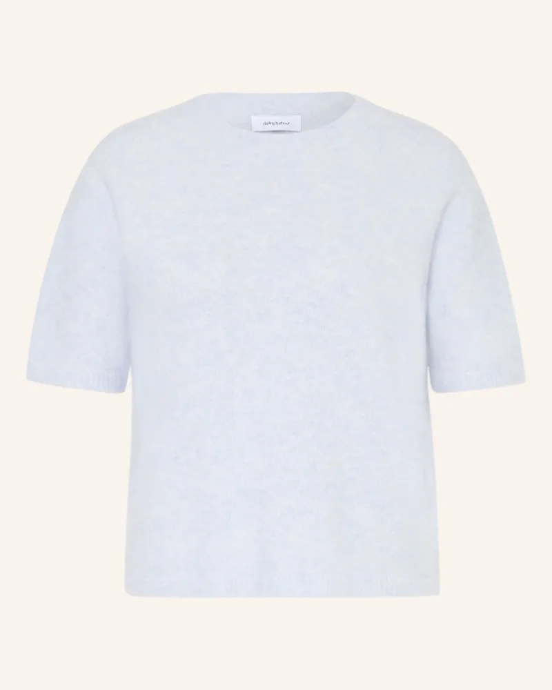 Darling Harbour Strickshirt Mit Alpaka blau Light