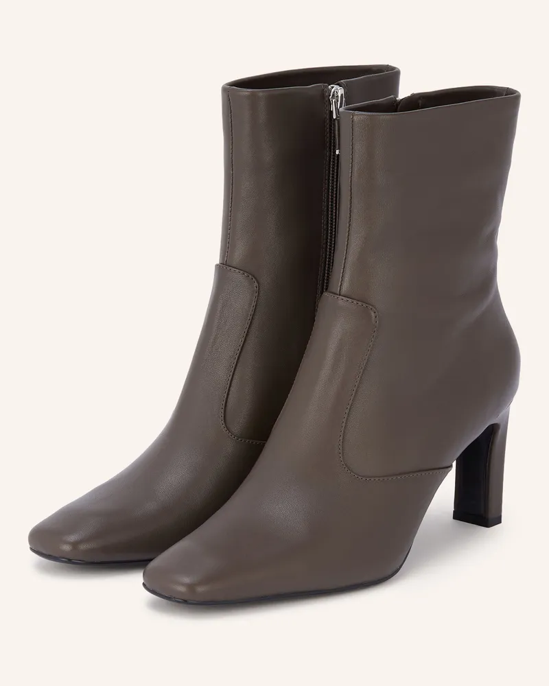 Lola Cruz Stiefeletten grau Taupe