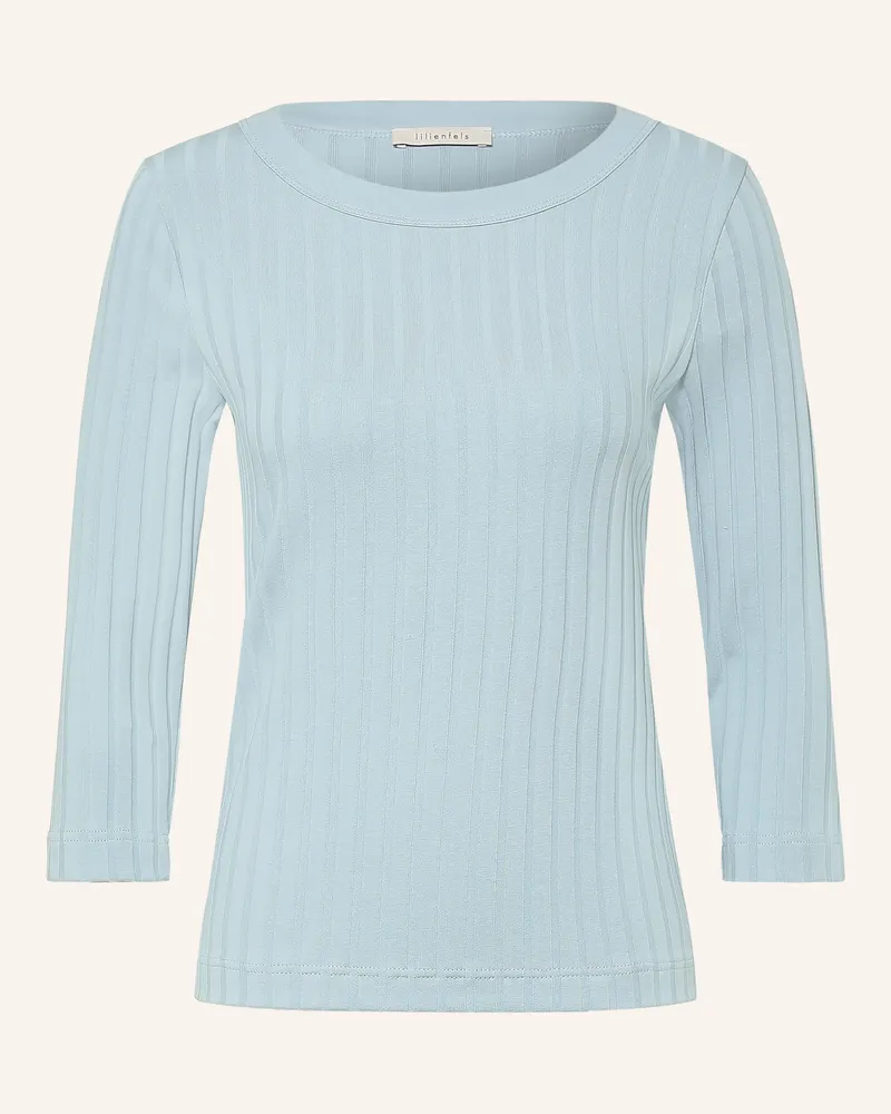 lilienfels Shirt Mit 3/4-Arm blau Hellblau