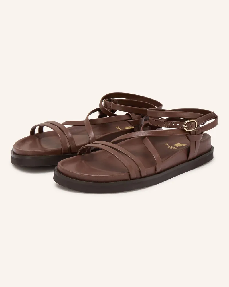 Bobbies Sandalen Salina braun Dunkelbraun