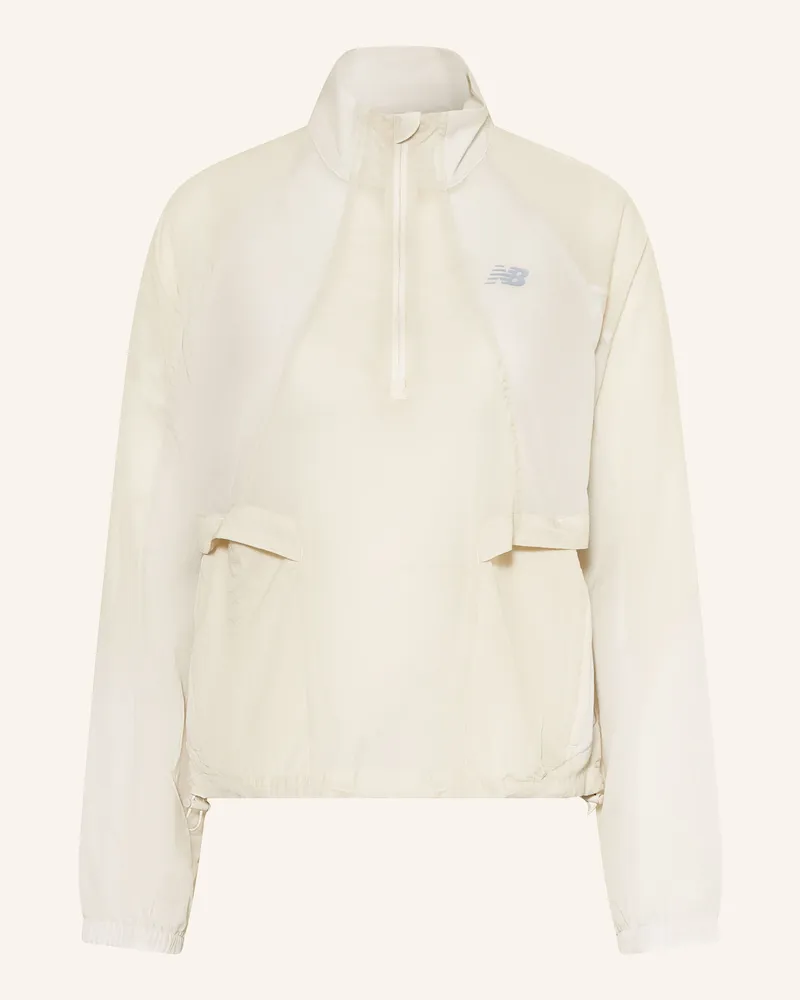 New Balance Laufjacke Beige