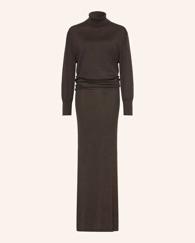 ARMARIUM Strickkleid Lara braun Dunkelgrau