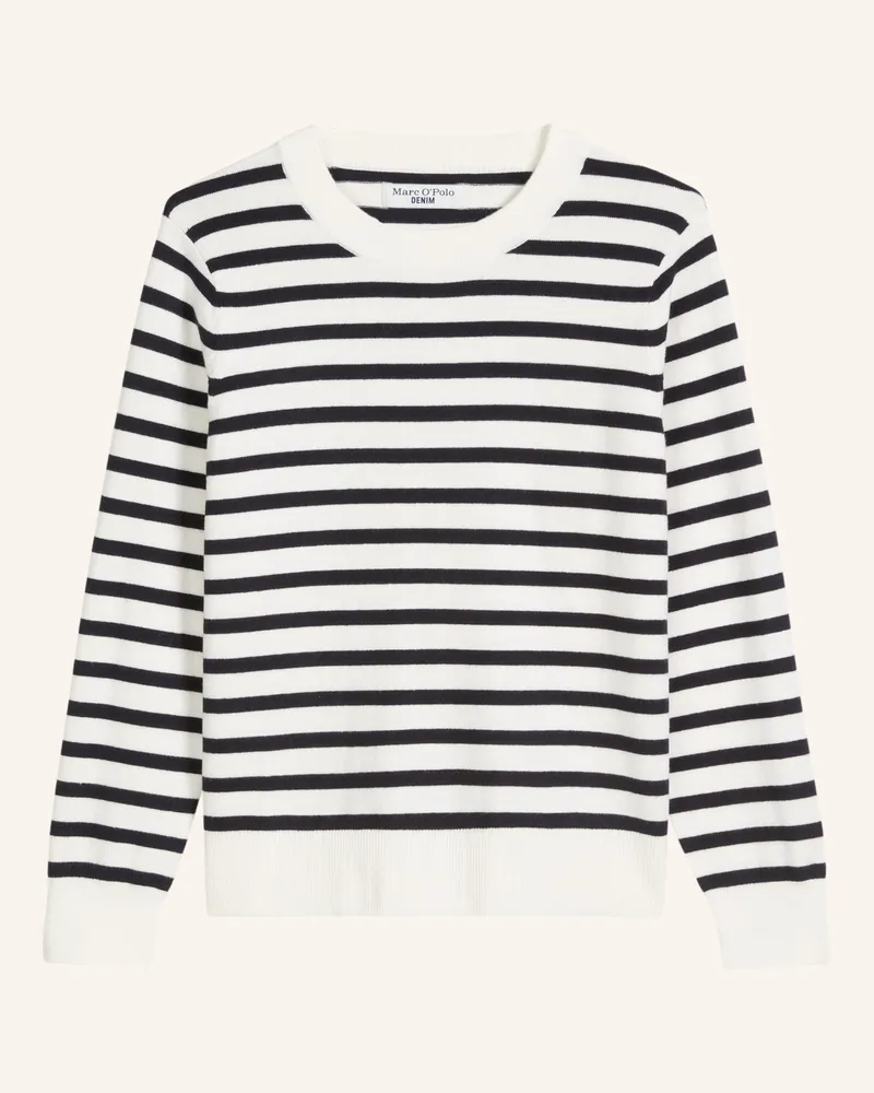Marc O'Polo Strickpullover blau Dunkelblau