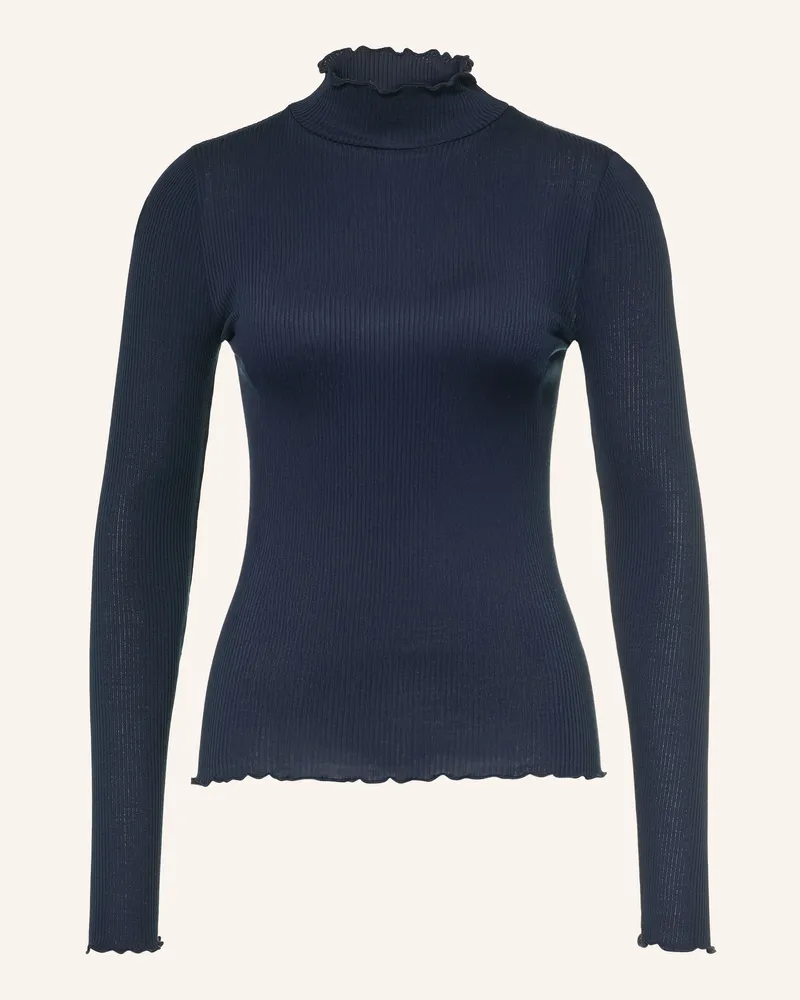 Rosemunde Longsleeve Balta blau Dunkelblau