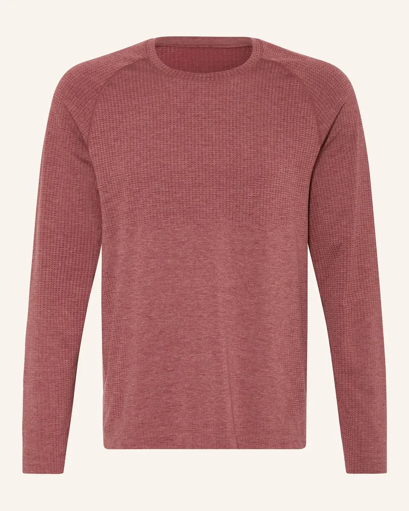 LULULEMON Longsleeve METAL VENT TECH LONG SLEEVE 3.0 Hellrot